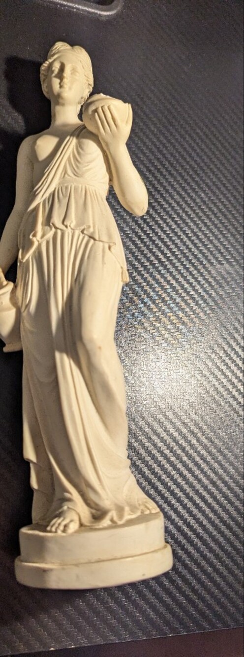 Kore Alabaster Statue
